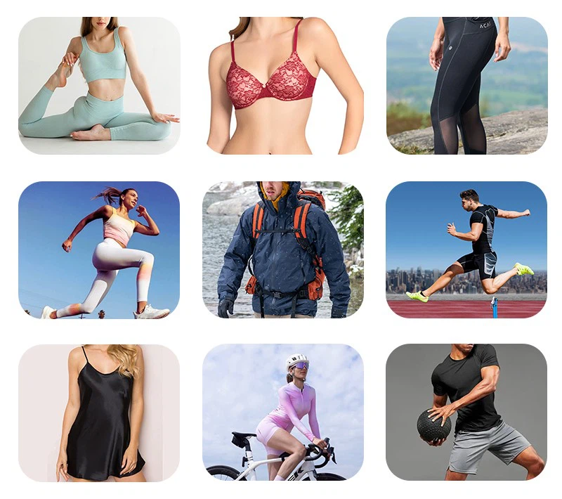 Moisture-wicking polyester elastane fabric Moisture-wicking polyester elastane fabric